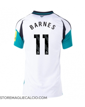 Newcastle United Harvey Barnes #11 Maglia Gara Trasferta Repliche 2024-25 Donna Maniche Corte Newcastle United Harvey Barnes #11 Maglia Gara Trasferta Repliche 2024-25 Donna Maniche Corte